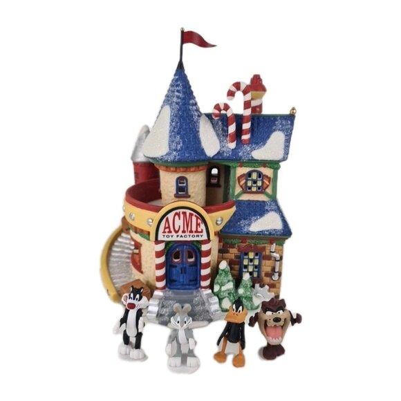 Department 56 North Pole Series Christmas ACME Toy Factory 56729 Looney Tunes - Picture 1 of 12